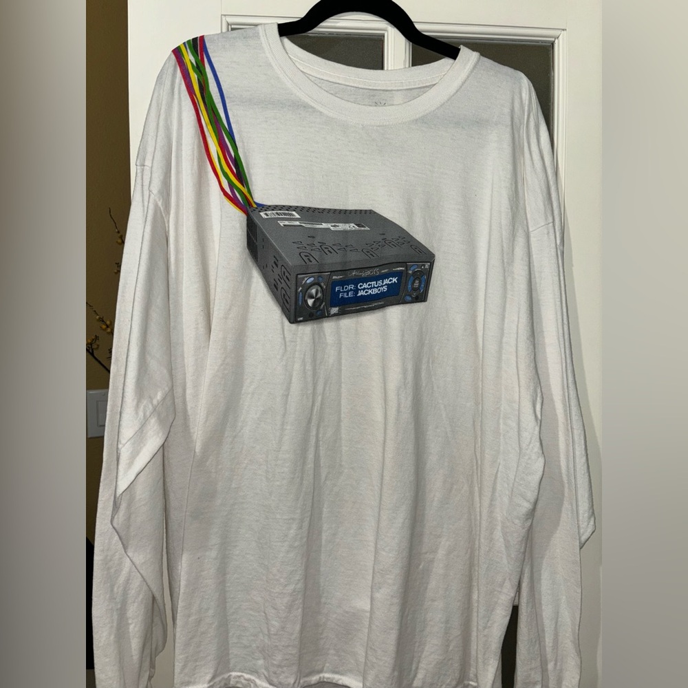 Travis Scott - Cactus Jack X Jackboys long sleeve T-shirt. Basically new